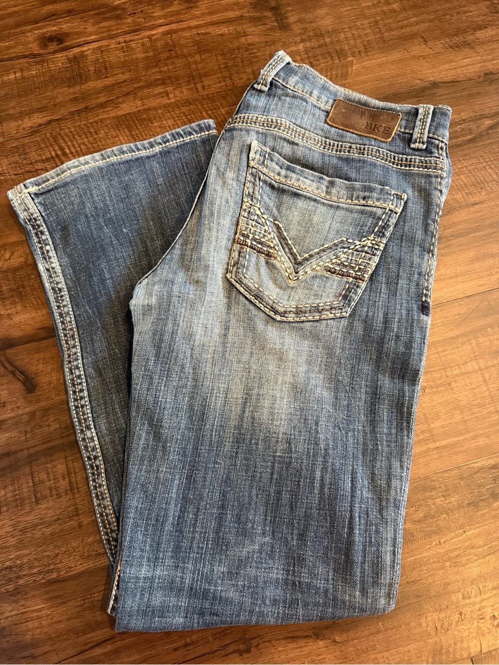 BKE Jake Men’s Jeans Size 31S Medium Wash Bootcut